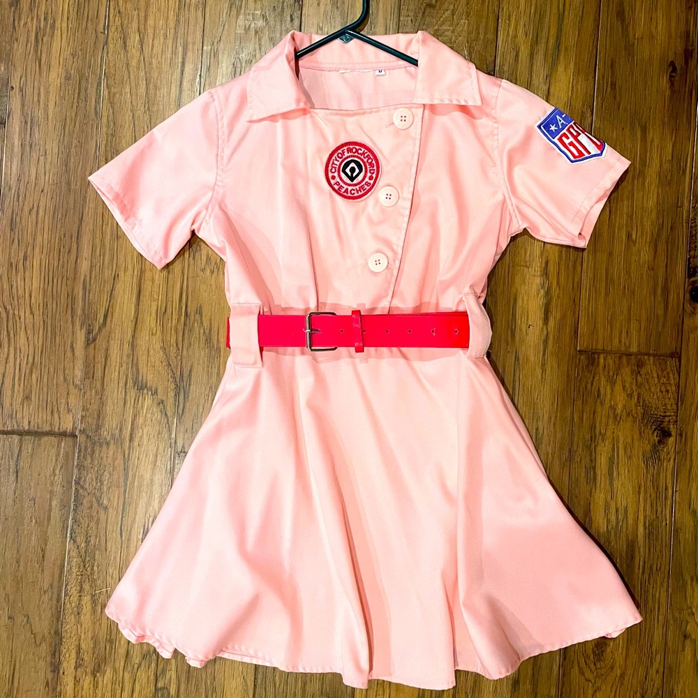 Rockford Peaches Dress, Women’s Halloween Costume from A League of Their Own